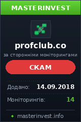 Инвест проект Profclub