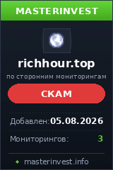 HYIP проект Richhour HYIP проект Richhour
