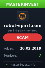 HYIP проект Robot Spirit Limited