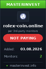 Хайп проект Rolex-coin