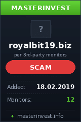Игровой хайп проект Royalbit19 Ltd Игровой хайп проект Royalbit19 Ltd