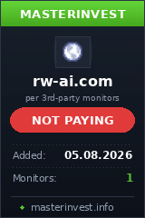 Хайп проект Rw-ai Хайп проект Rw-ai