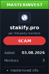 Инвест проект Stakify Инвест проект Stakify