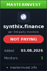 Инвестиционный хайп Synthix Finance Инвестиционный хайп Synthix Finance