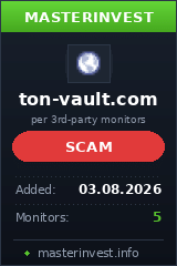 Инвестиционный хайп Ton-vault Инвестиционный хайп Ton-vault