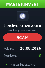 HYIP проект Tradecron Ai