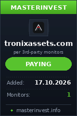 Gaming HYIP project tronixassets.com