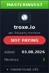 Инвестиционный хайп Troxe Инвестиционный хайп Troxe
