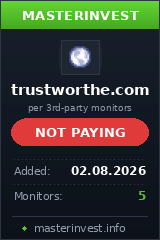 Хайп удвоитель Trust Worthe Хайп удвоитель Trust Worthe
