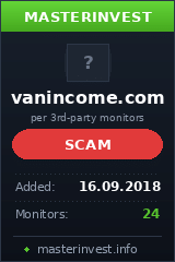 HYIP игра Vanincome