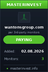 HYIP игра Wantonsgroup HYIP игра Wantonsgroup