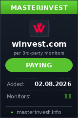 Игровой хайп проект Winvest Игровой хайп проект Winvest