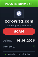 Хайп проект Xcrow Ltd Хайп проект Xcrow Ltd