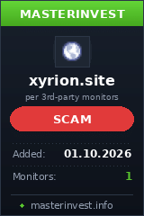 HYIP project Xyrion