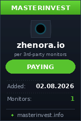 HYIP проект Zhenora