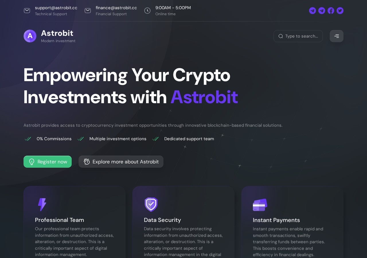 Инвестиционный хайп Astrobit Инвестиционный хайп Astrobit