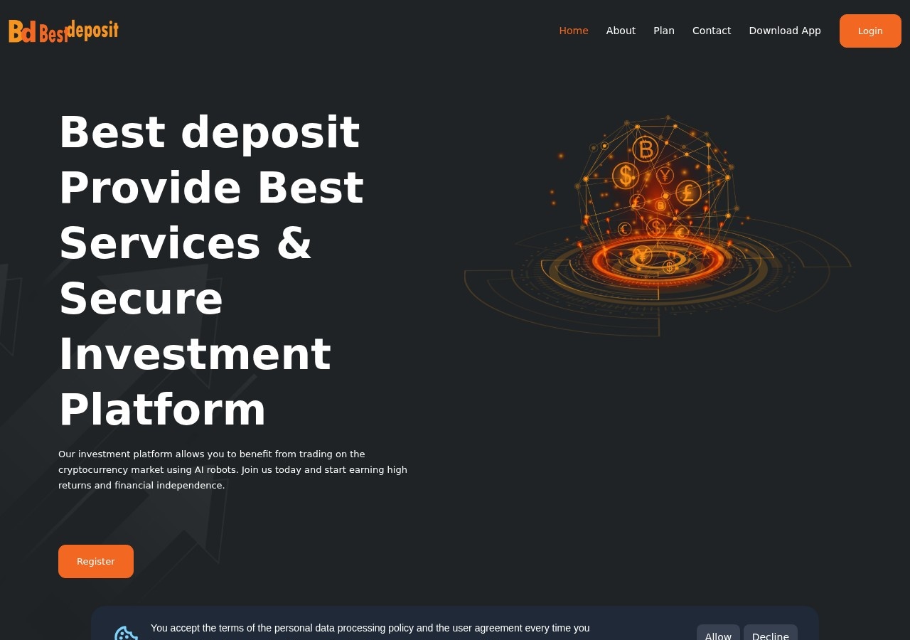 Инвестиционный проект Best Deposit Инвестиционный проект Best Deposit