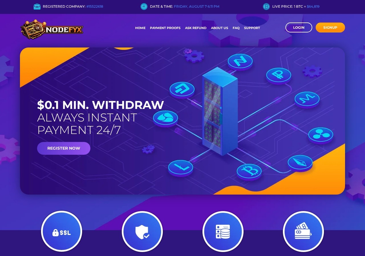 Инвест проект Nodefyx Инвест проект Nodefyx