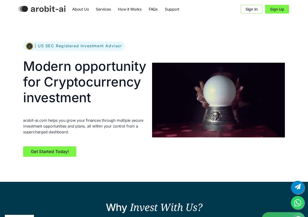 HYIP проект Arobit-ai HYIP проект Arobit-ai