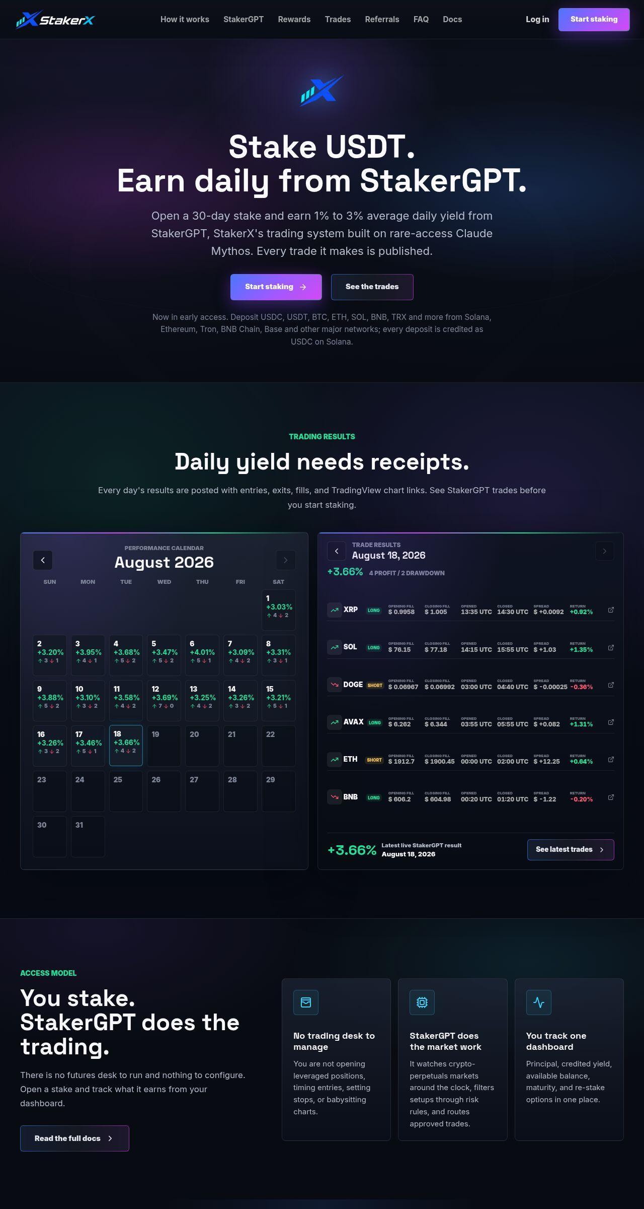 HYIP проект stakerx.ai HYIP проект stakerx.ai