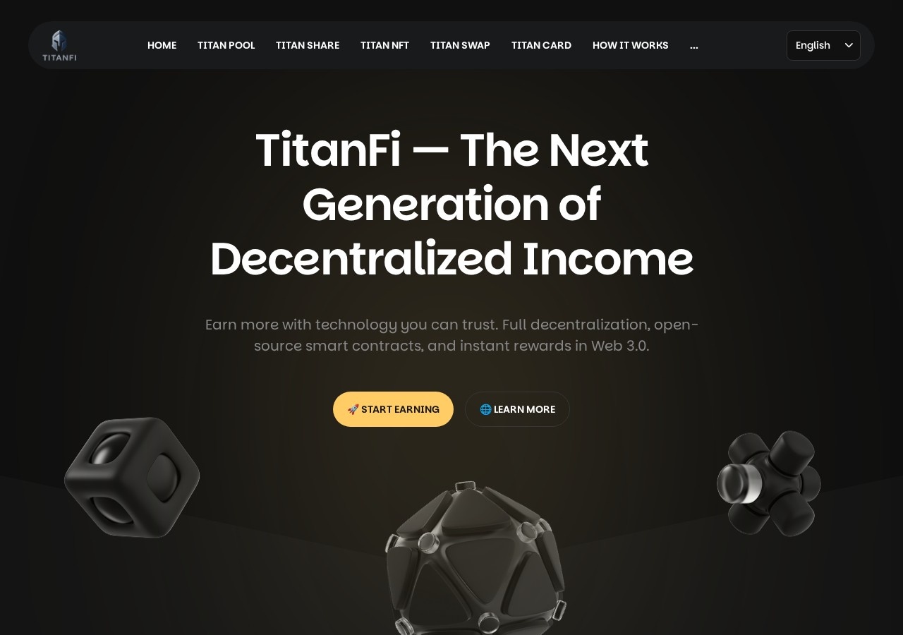 Инвест проект Titanfi Инвест проект Titanfi