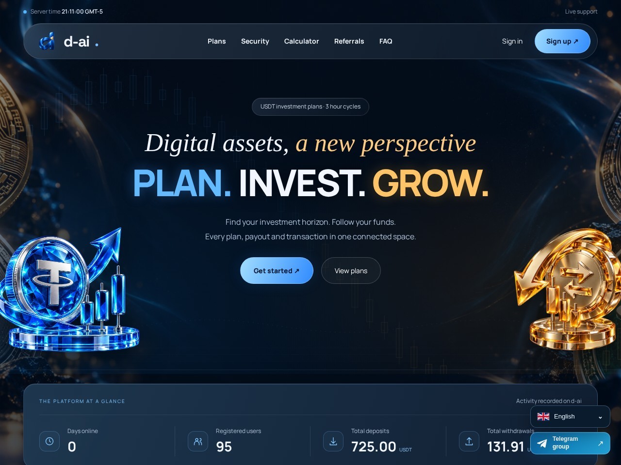 Investment project De-Ai
