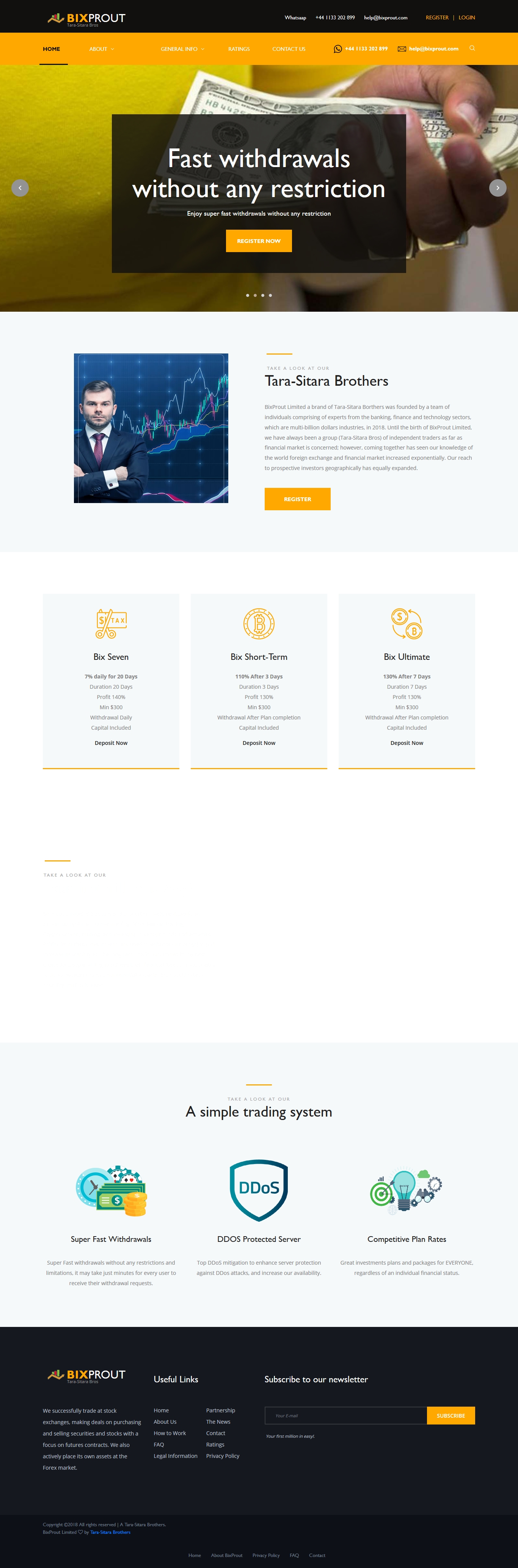 HYIP проект BixProut Limited HYIP проект BixProut Limited