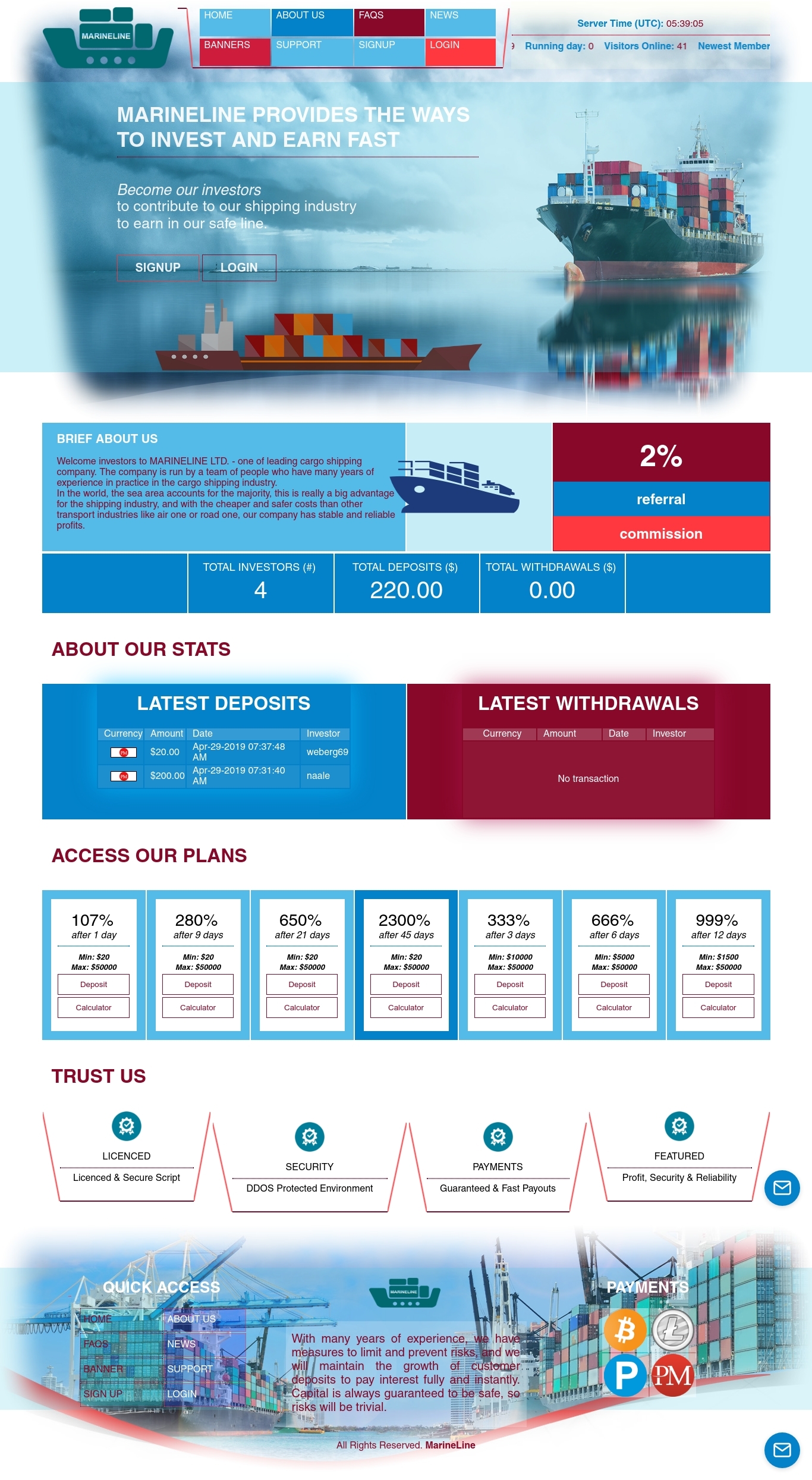 Игровой хайп проект Marineline
