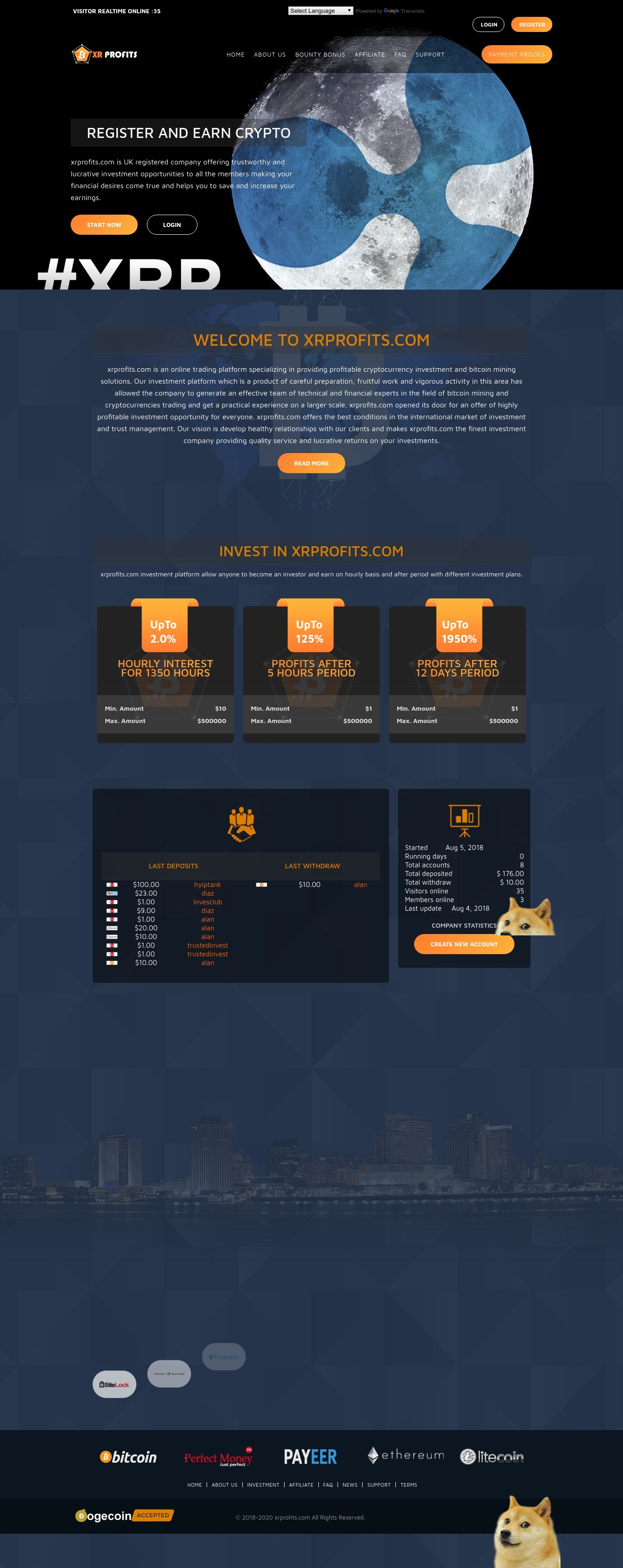 Инвестиционный проект Xr Profits Crypto Инвестиционный проект Xr Profits Crypto