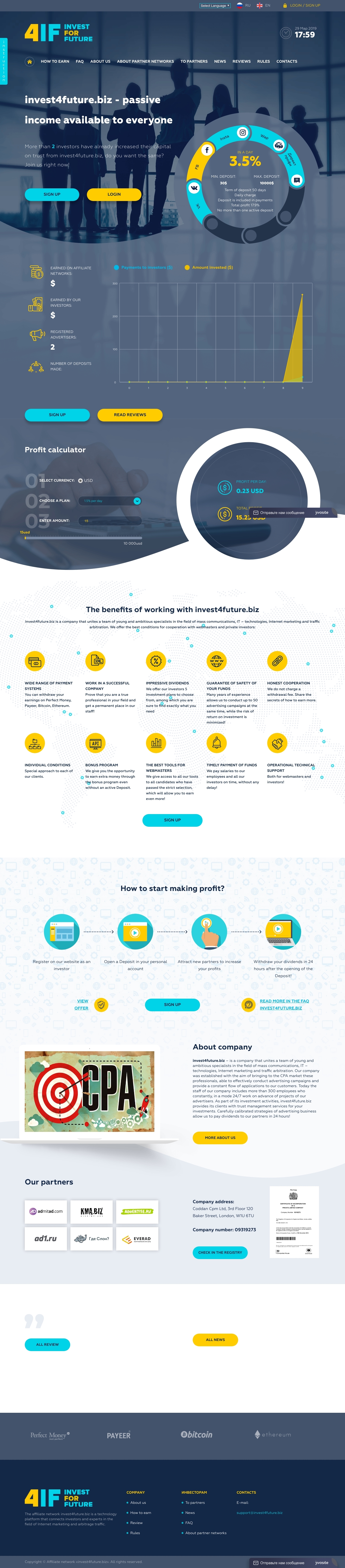 Инвест проект Invest4future