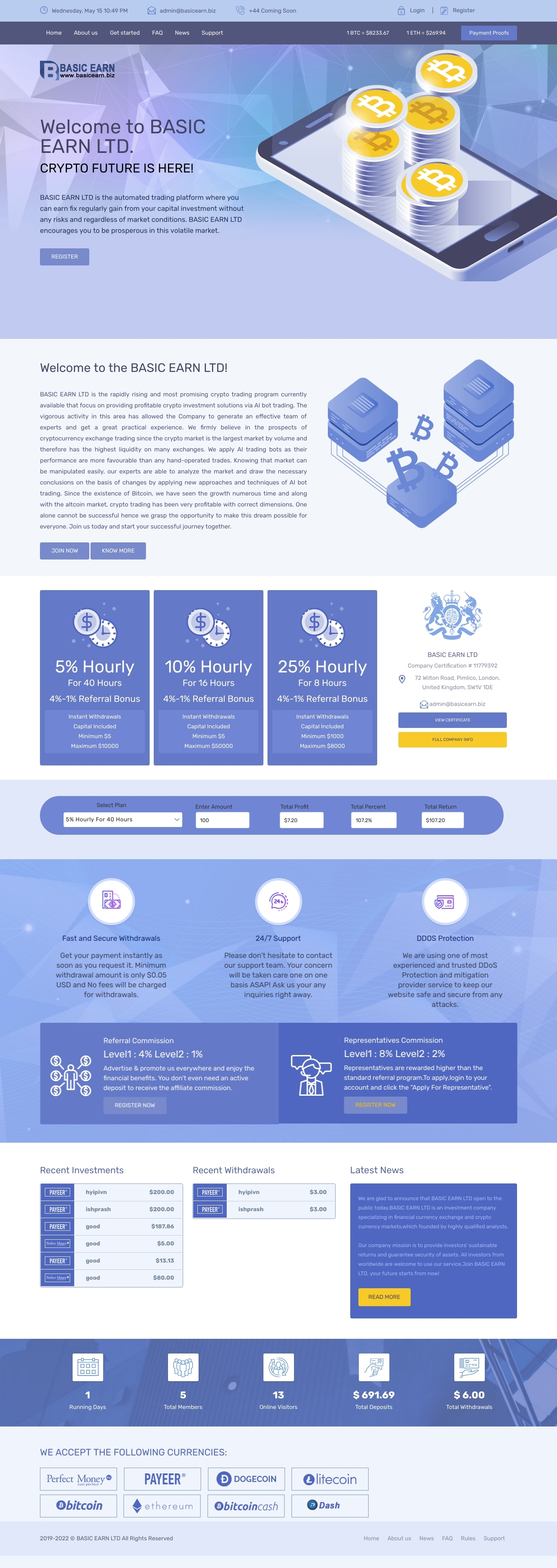 Хайп Basicearn Хайп Basicearn