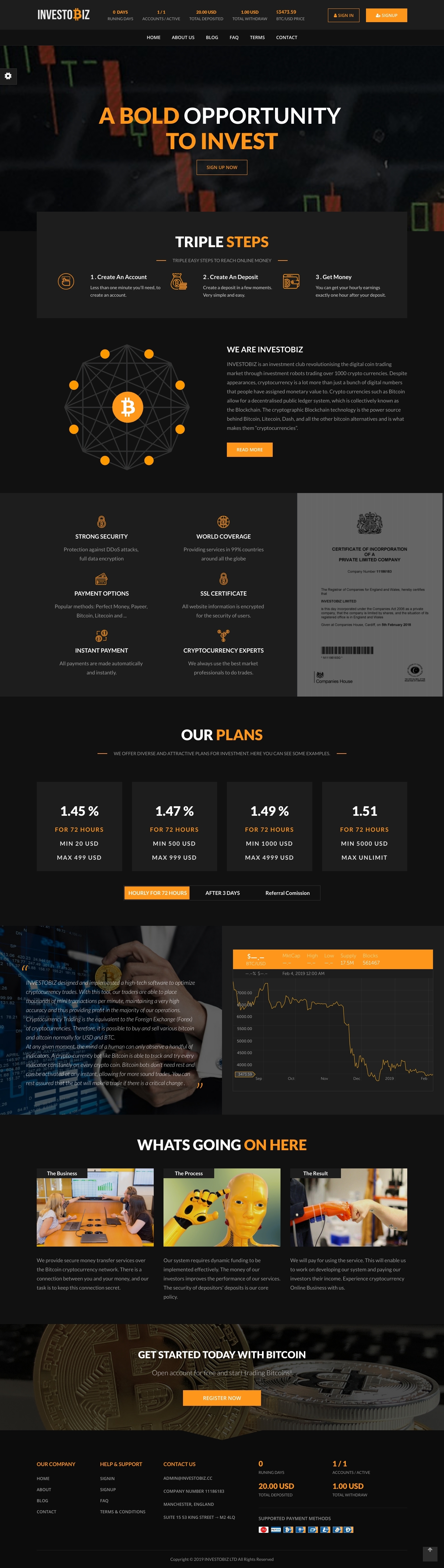 Инвест проект Investobiz Ltd