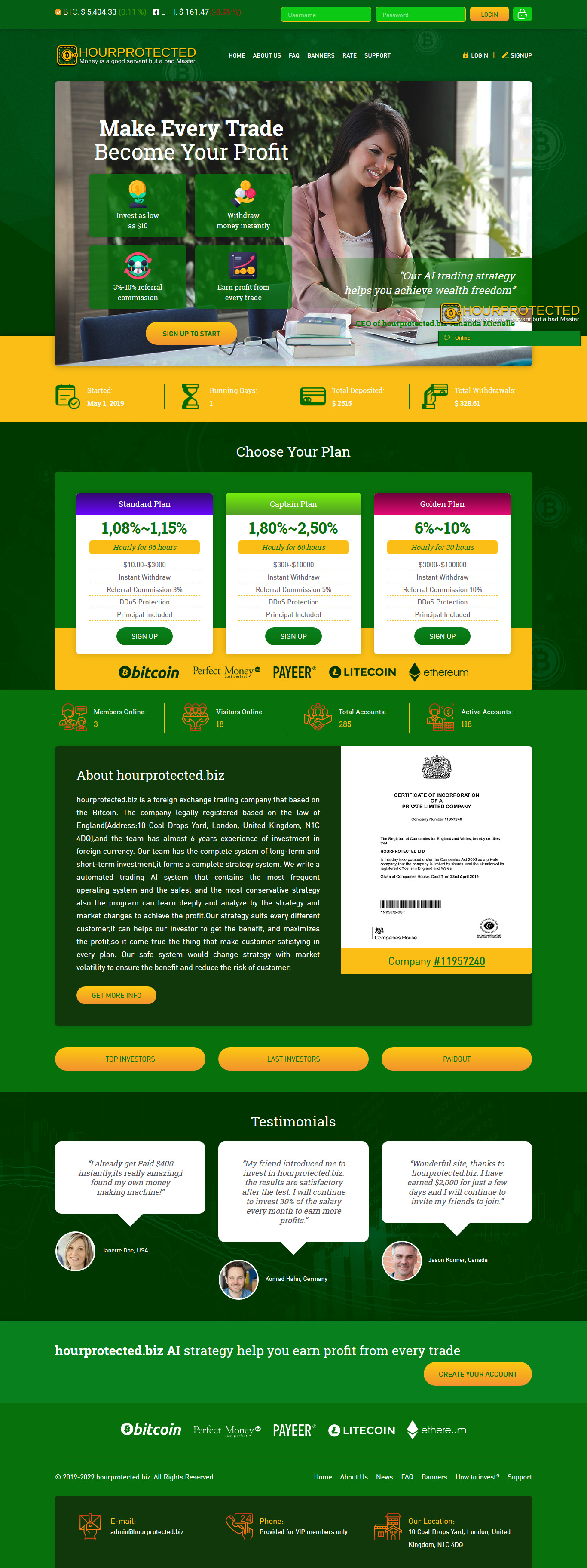 Игровой хайп проект Hour Protected