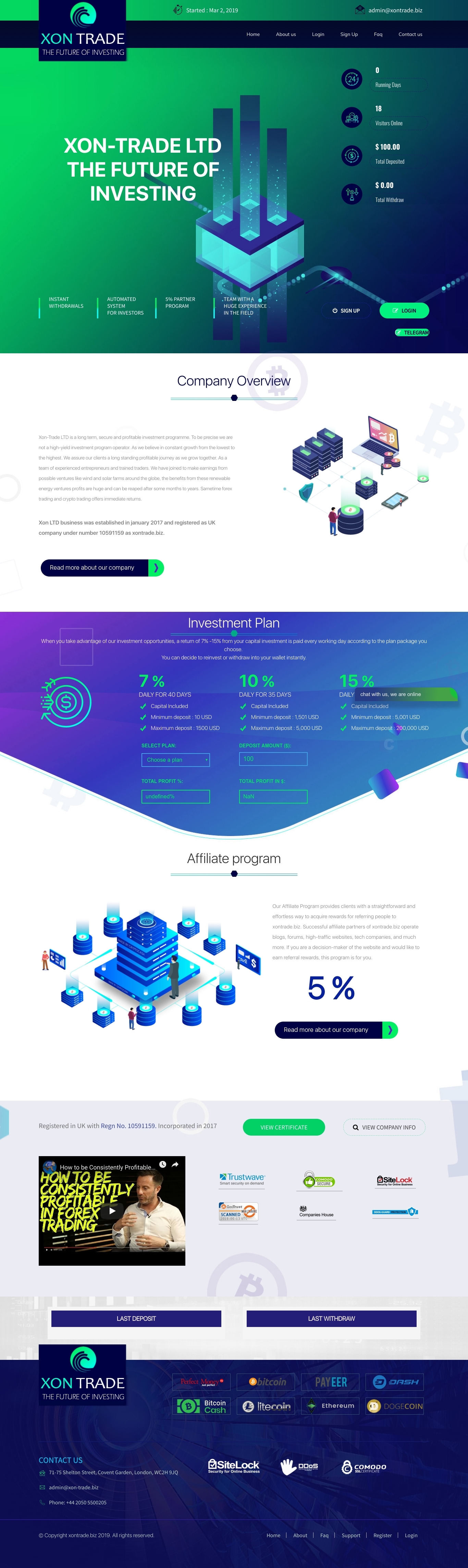 Игровой хайп проект Xon-Trade Игровой хайп проект Xon-Trade