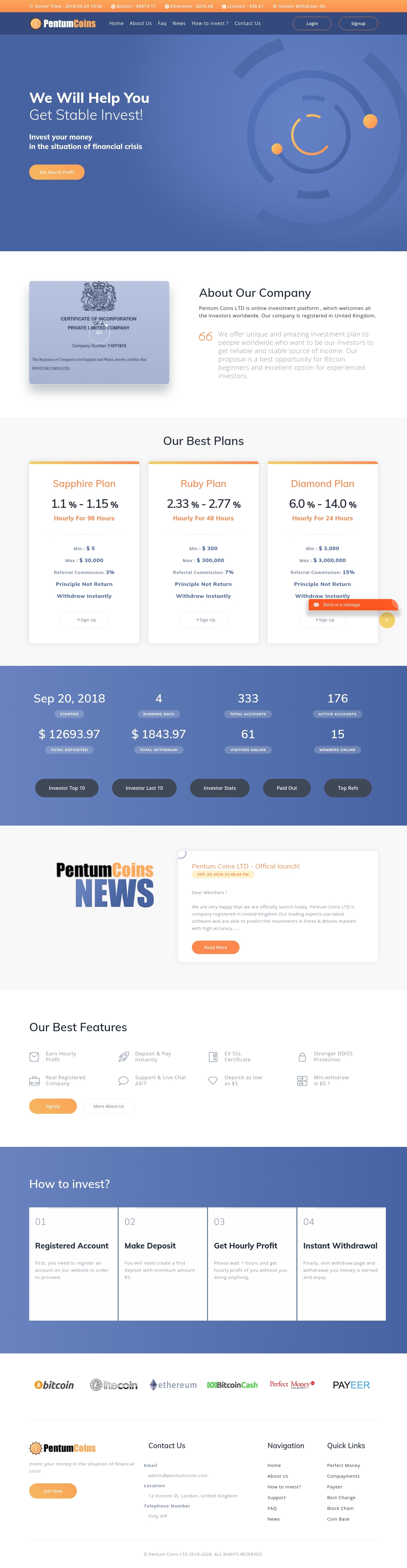 Игровой хайп проект PentumCoins Игровой хайп проект PentumCoins
