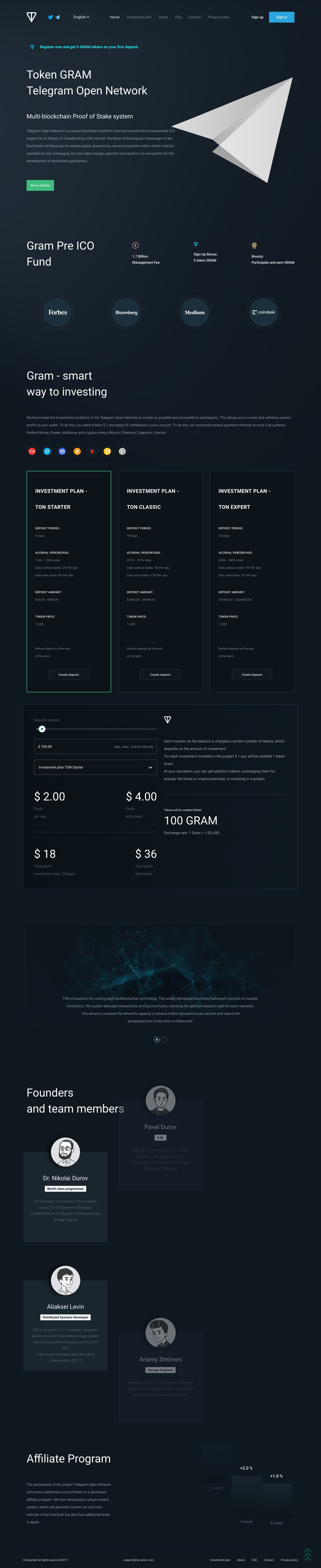 Игровой хайп проект Ton Gram
