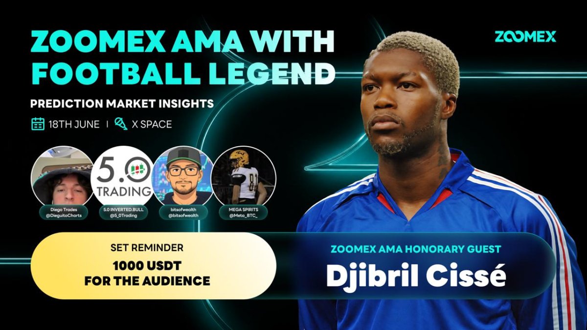 Zoomex X Space Recap With Djibril Cissé and the World Cup Trading Panel Zoomex X Space Recap With Djibril Cissé and the World Cup Trading Panel
