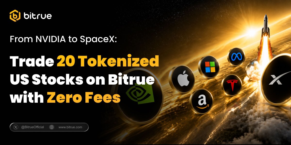 Bitrue Launches 3x Leveraged Tokenized US Stocks, Including the First-Ever 3x SpaceX Exposure