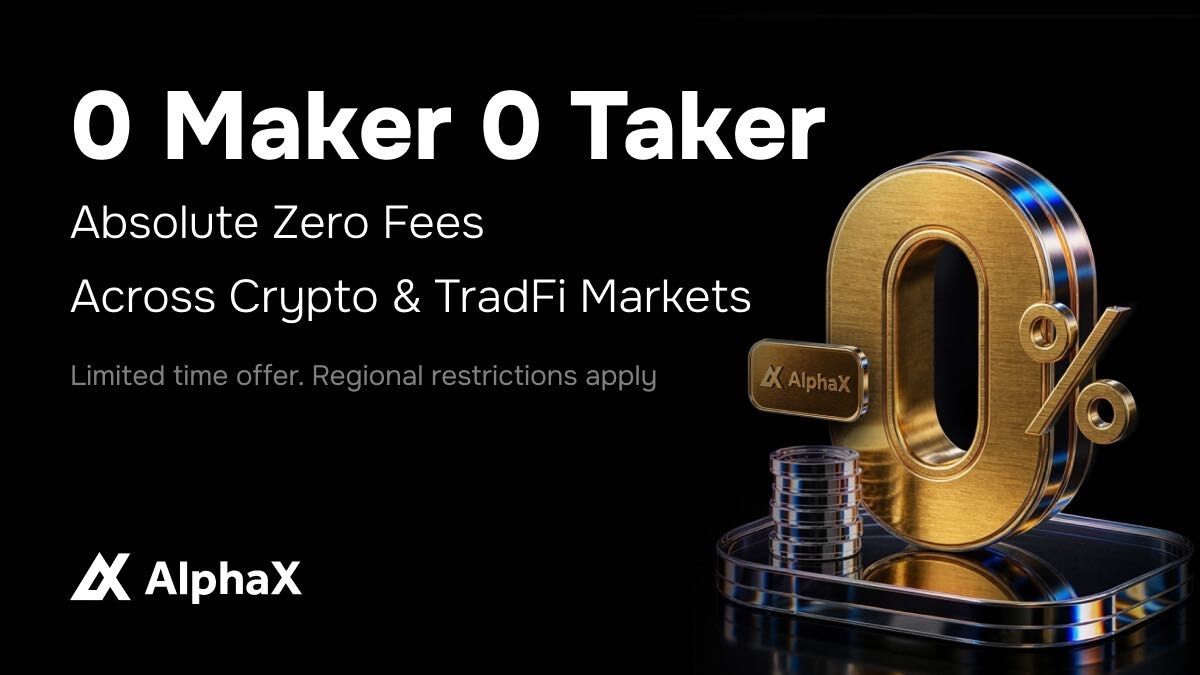 AlphaX Rolls Out Global Zero-Fee Trading Initiative Across TradFi and Crypto Markets AlphaX Rolls Out Global Zero-Fee Trading Initiative Across TradFi and Crypto Markets