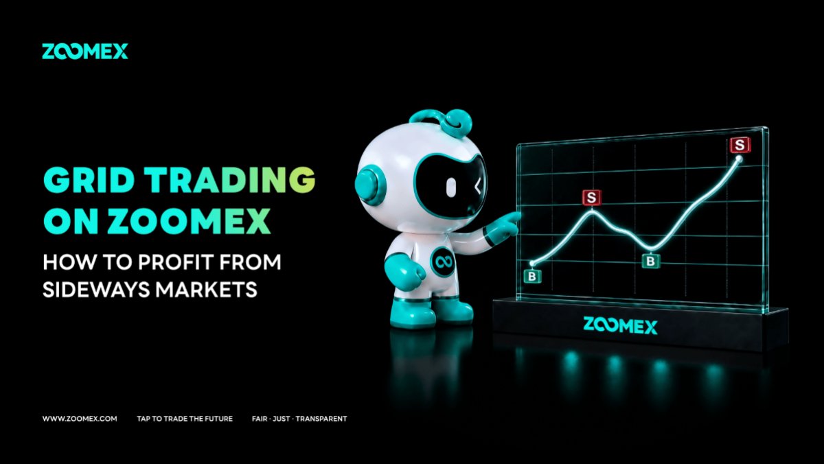 Grid Trading on Zoomex: How to Benefit From Sideways Markets Grid Trading on Zoomex: How to Benefit From Sideways Markets