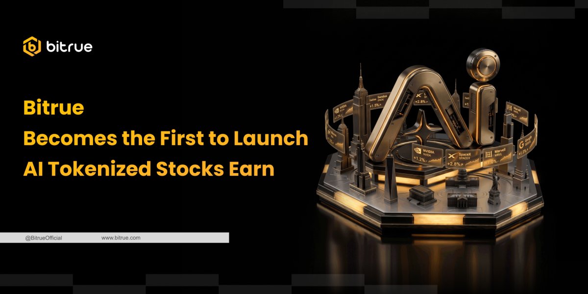 Bitrue Becomes the First to Launch AI Tokenized Stocks Earn: Beating Dividends With a Flat 7% Return Bitrue Becomes the First to Launch AI Tokenized Stocks Earn: Beating Dividends With a Flat 7% Return