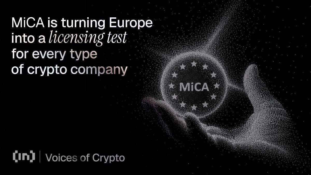 MiCA is Turning Europe Into a Licensing Test for Every Type of Crypto Company MiCA is Turning Europe Into a Licensing Test for Every Type of Crypto Company