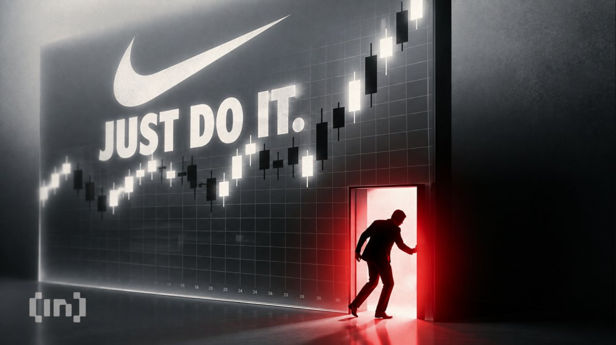 Акции Nike упали до 12-летнего минимума: рискованнее биткоина? Акции Nike упали до 12-летнего минимума: рискованнее биткоина?