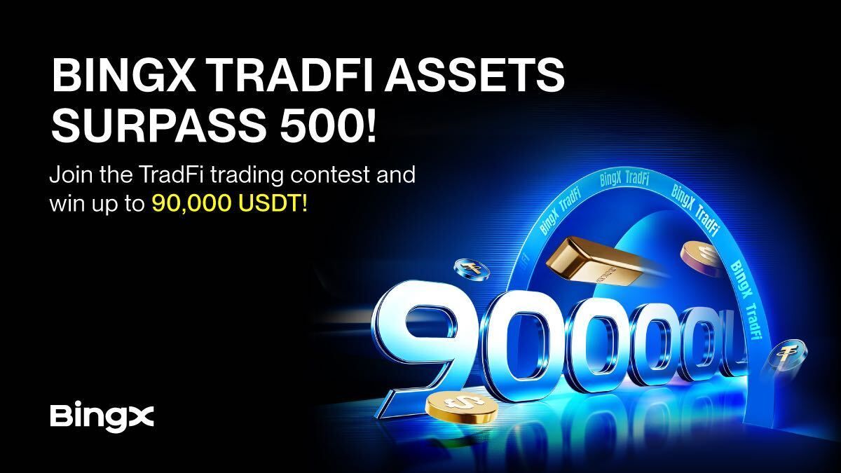 BingX Reaches №1 in TradFi Perpetual Assets Coverage with 500+ Listings BingX Reaches №1 in TradFi Perpetual Assets Coverage with 500+ Listings