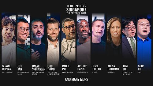 TOKEN2049 Singapore Returns to Marina Bay Sands This October TOKEN2049 Singapore Returns to Marina Bay Sands This October
