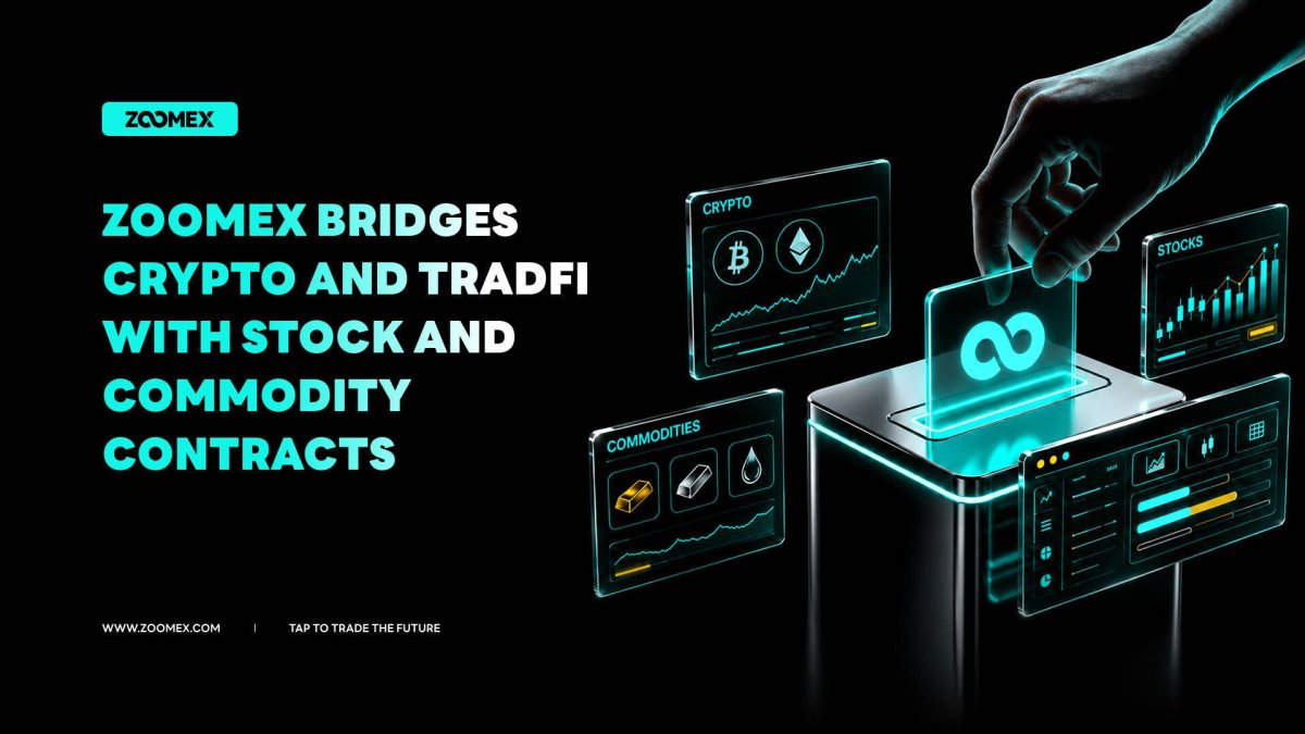 Zoomex Bridges Crypto and TradFi with Stock and Commodity Contracts Zoomex Bridges Crypto and TradFi with Stock and Commodity Contracts