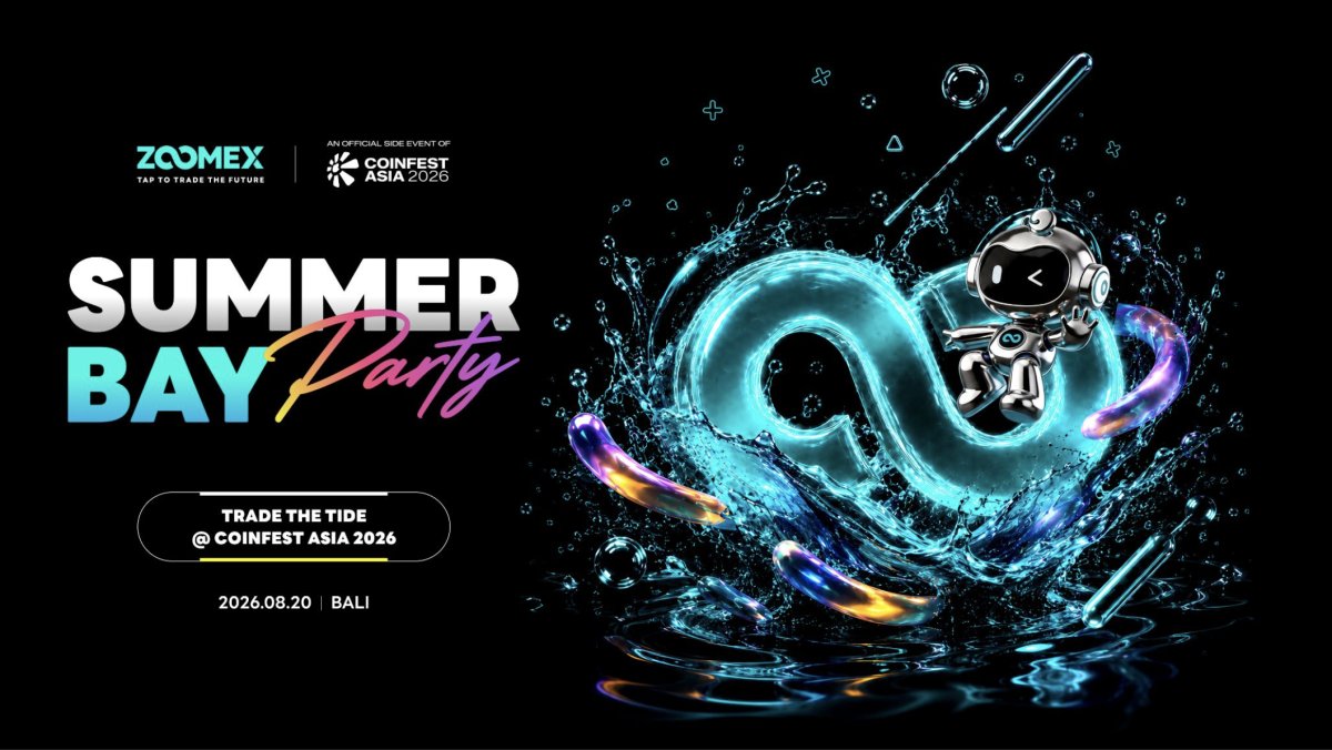 Zoomex Concludes ‘Trade The Tide' Event At Coinfest Asia 2026, Deepening SEA Market Presence Zoomex Concludes ‘Trade The Tide' Event At Coinfest Asia 2026, Deepening SEA Market Presence
