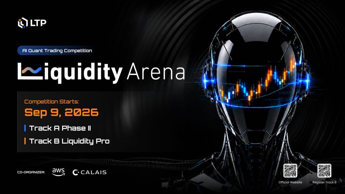 Liquidity Arena 2026 Enters Dual-Track Main Competition on September 9, Bringing AI Agents and Professional Quant Traders Into One Live Trading Arena Liquidity Arena 2026 Enters Dual-Track Main Competition on September 9, Bringing AI Agents and Professional Quant Traders Into One Live Trading Arena