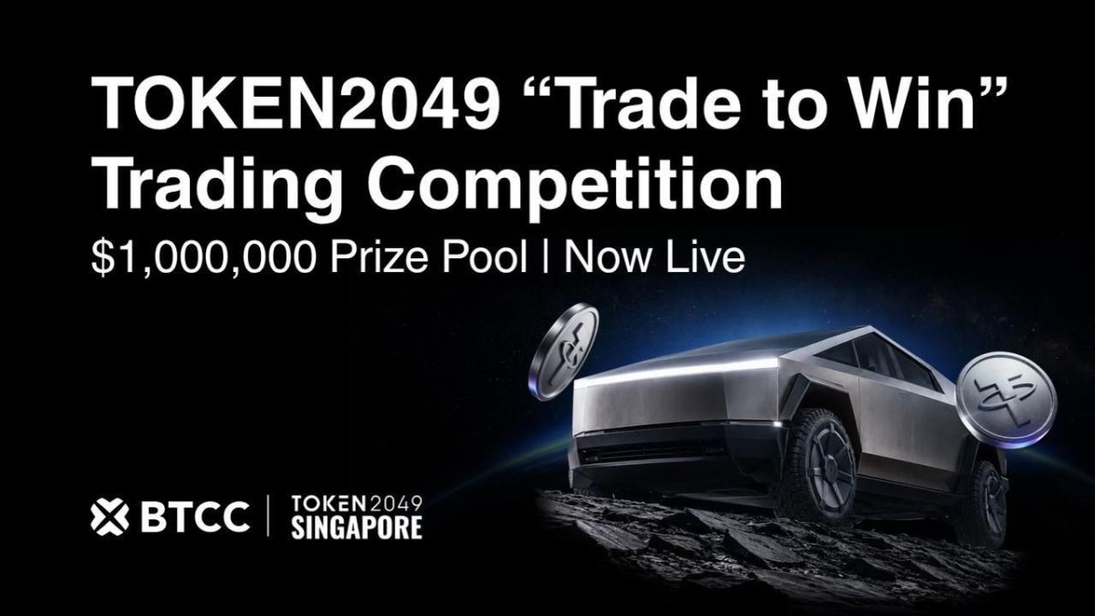 BTCC Exchange Kicks Off TOKEN2049 Trading Competition with $1M Prize Pool and Tesla Cybertruck Giveaway