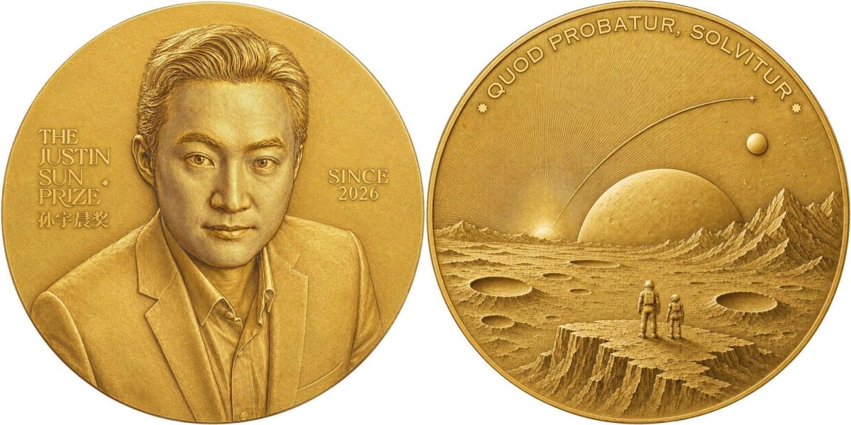 Justin Sun Establishes the Justin Sun Prize: “My Wealth Came from Mathematics and Will Return to Mathematics” Justin Sun Establishes the Justin Sun Prize: “My Wealth Came from Mathematics and Will Return to Mathematics”
